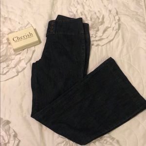 New York & Company wide leg jeans